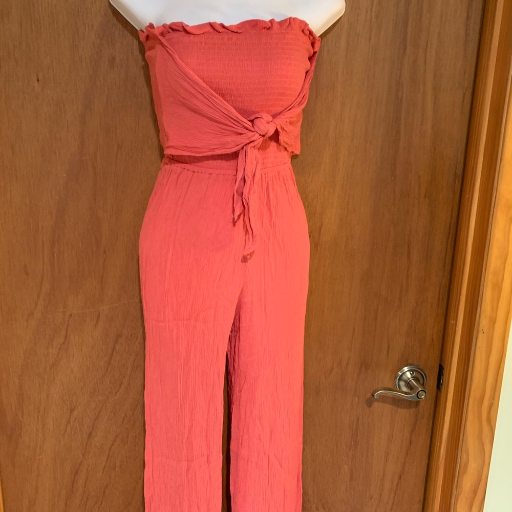 Strapless Romper